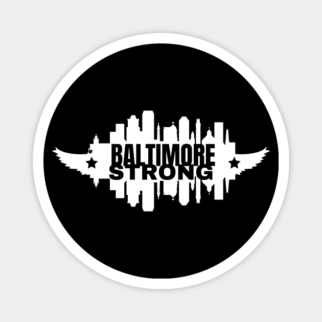 Maryland Tough Baltimore Strong 2024 Magnet by TreSiameseTee